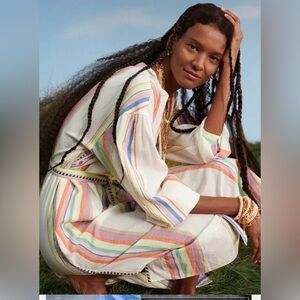 Lemlem x H&M lycocell-blend kaftan dress